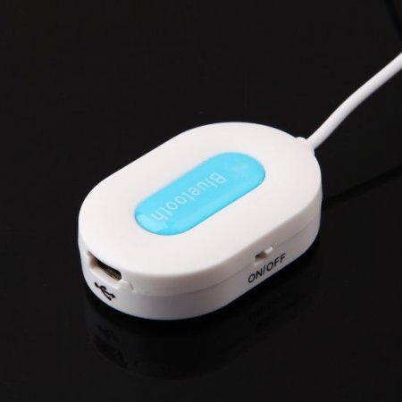 BM-E9 Bluetooth V3.0 Music Receiver Stereo Audio System Music Adapter White