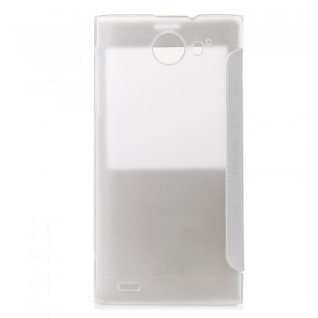 Original S-View Flip Cover Case Protective Case for iNew V3 Smarthphone White