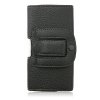 Magnetic Closure Protective Leather Case Cover for iPhone 4/4S Sony ST25i HTC ONE V Black