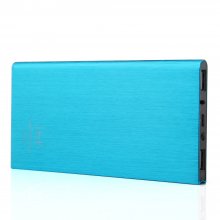 IHT P-18 18000mAh Dual USB Power Bank for iPhone iPad Smartphone - Blue