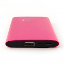 IHT P-6S 6600mAh Power Bank with 3-in-1 USB Cable for Smartphone Rose