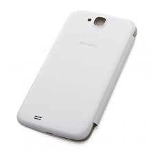 Original S-View Flip Cover Smart Sleep Mode Case for ZOPO ZP990 Captain S Smartphone- White