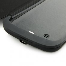 BAT05-1 3000mAh LCD Protective Battery Case Cover for Samsung GALAXY S4 Black