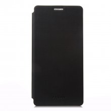 Original Leather Flip Cover Stand Case for ZOPO ZP720 Smartphone - Black