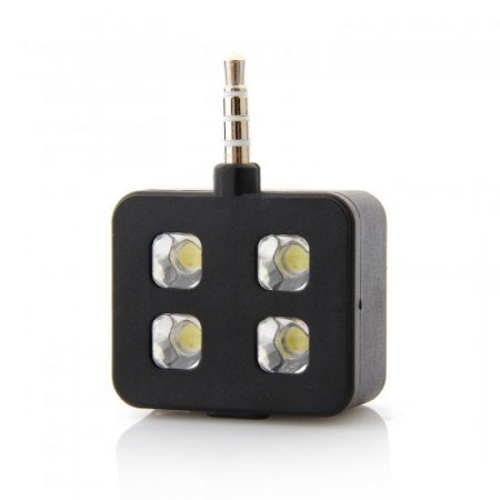 Icanany RK06 Selfie Using Sync LED Flash iblazr LED for Wired Monopod Camera iPhones