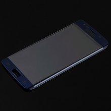 0.2mm Electroplating Tempered Glass Screen Protector for SAMSUNG S6 Edge Dark Blue