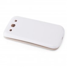 Protective Flip Cover For GALAXYS III Smartphone White