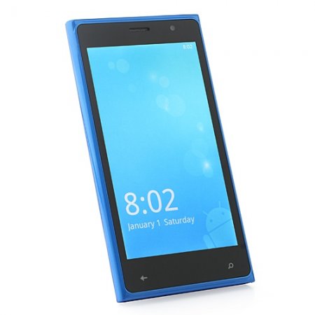 P1301 Smartphone Android 2.3 OS SC6820 1.0GHz 4.5 Inch 3.0MP Camera- Blue