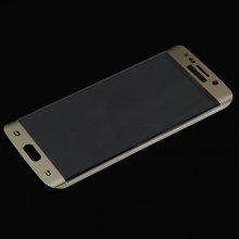 0.4mm Electroplating Tempered Glass Screen Protector for SAMSUNG S6 Edge Gold