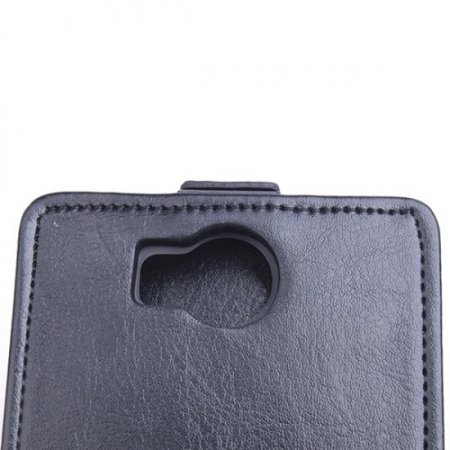 Leather Flip Cover Case Protect Case for InFocus M530 Smartphone Black