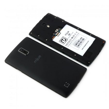 Mijue G6 Smartphone Android 4.4 MTK6572W Dual Core 5.5 Inch Smart Wake 3G Black