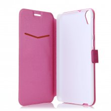 Flip Cover Case Stand for HTC 820 Smartphone Rose