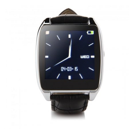 RWATCH R7 Bluetooth Smart Remote Control Watch for iOS Android Smartphones Silver