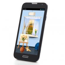 F240W Smartphone Android 4.2 MTK6582 Quad Core 1.3GHz 5.3 Inch 3G GPS Gesture Sensing -Dark Blue