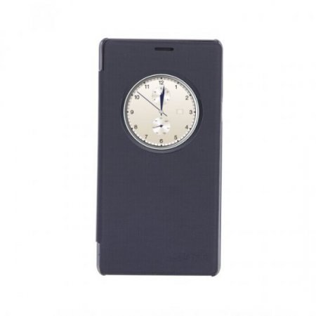 Original S-View Flip Cover Protective Case for Mstar S100 Smartphone- Black