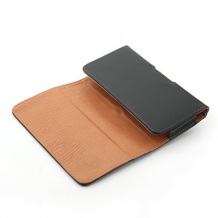 Magnetic Closure Protective Leather Case Cover for Samsung Galaxy Note i9220 N7100 Black