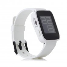 WeLoop Tommy 1.26" LCD Smart Watch w/ Bluetooth 4.0 Support Message Display -White