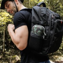 Portable Water Purifier Outdoor Water Filtration System for Wildness Camping & Hiking Survival Relief Support