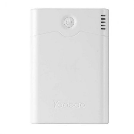 YooBao YB-633 Sunrise 7800mAh Mobile Power Bank for Mobile Phone White