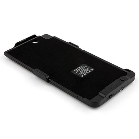 5000mAh External Battery Case Protective Case Power Pack For Sony Xperia Z Ultra XL39h 2 Colors