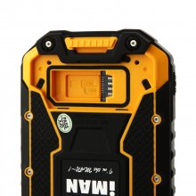 iMAN i6 Walkie Talkie Smartphone IP68 Android 4.4 MTK6592 4.7 Inch 2GB 32GB NFC Yellow