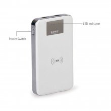 MOCREO 10000mAh Power Bank Qi-Enabled Single-Position Wireless Charger Charging Pad