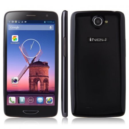 iNew i3000 Smartphone Android 4.2 MTK6589 Quad Core 5.0 Inch HD Screen 1GB 8GB Black