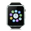 iCou I6 Smart Watch Phone 1.54 Inch Touch Screen Bluetooth Camera FM Black