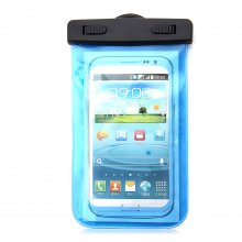 Durable Sealed Waterproof Phone Bag Underwater Back Cover Case Blue