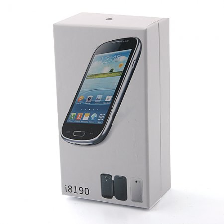i8190 TV Smart Phone Android 2.3 SC6820 1.2GHz 4.0 Inch Capacitive Screen- Black