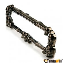 Skull Head Decorations Wide Angle Car Rearview Mirror 2 Color discount