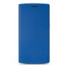 Original PU Leather Flip Cover Stand Case for Oneplus One Cellphone Blue