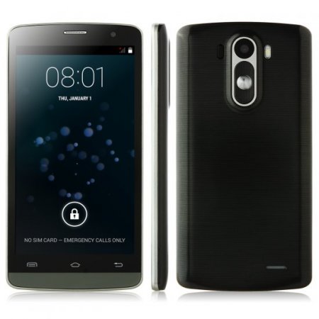 Xindatong G3 Smartphone Android 4.4 MTK6582 Quad Core 3G Air gesture 5.0 Inch - Black