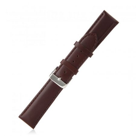 Top Layer Leather Buckle Watch Bands Straps For Apple Watch 38mm&42mm Dark Brown