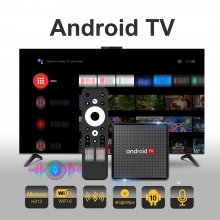 Android 10.0 X5 TvBox Allwinner H313 BT5.0 WIFI 2.4G&5.8G Quad Core ARM Cortex A53 Smart Voice Control 4k IPTV Box
