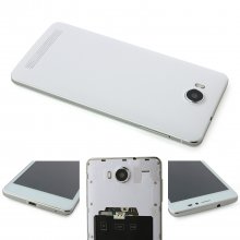 JIAKE V10 Smartphone Android 4.4 MTK6572W Dual Core 3G Smart Wake GPS 5.0 Inch - White