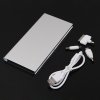 IHT P-18 18000mAh Dual USB Power Bank for iPhone iPad Smartphone - Silver