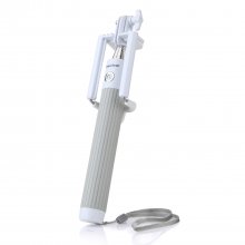 All-in-one Extendable Bluetooth Monopod One-click Photographic Selfie Stick Gray