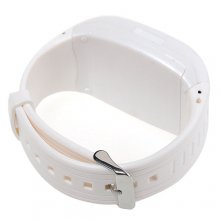AK11 Watch Phone Single SIM Card Camera FM Bluetooth Ebook 1.2 Inch Touch Screen- White