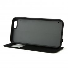 Fashion Protective Flip Cover Case For iPhone 6 Smartphone Black