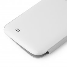 High Quality Protective Flip Cover for iNew i7000 Smartphone - White