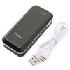 Cager B09 4500mAh Universal Power Bank Back up for iPhone Mobile Phone PSP Black