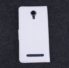 Flip Leather Cover Stand Case for ECOO E02 Pro Shinning Smartphone White