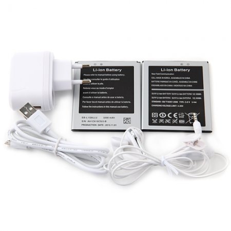 N3 Smartphone Android 4.2 MTK6589 Quad Core 5.7 Inch 1GB 8GB IPS HD Screen- White