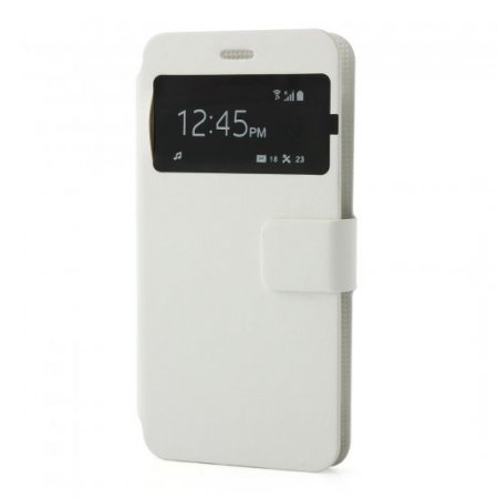 Flip Cover for JIAYU G4S Smartphone White