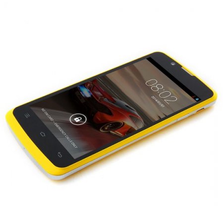 ZOPO ZP590 Smartphone Android 4.4 MTK6582 3G GPS 4.5 Inch QHD Screen- Yellow