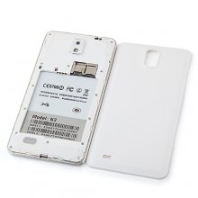 N3 Smartphone Android 4.2 MTK6589 Quad Core 5.7 Inch 1GB 8GB IPS HD Screen- White
