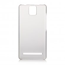 Original Plastic Transparent Protective Back Cover Case for THL 2015 Smartphone White