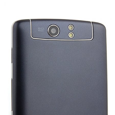 T908 Smartphone 206° Free Rotation Camera Android 4.2 MTK6572W 3G 4.5 Inch- Dark Blue