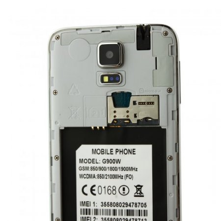 JIAKE G900W Smartphone Android 4.2 MTK6582 5.0 Inch Gesture Sensing 3G GPS White